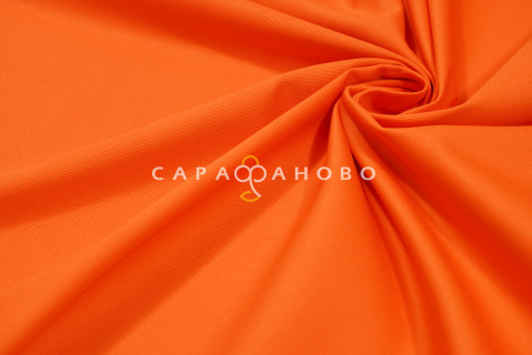 Ткань Саржа 150 см 240 гр №031 Оранж