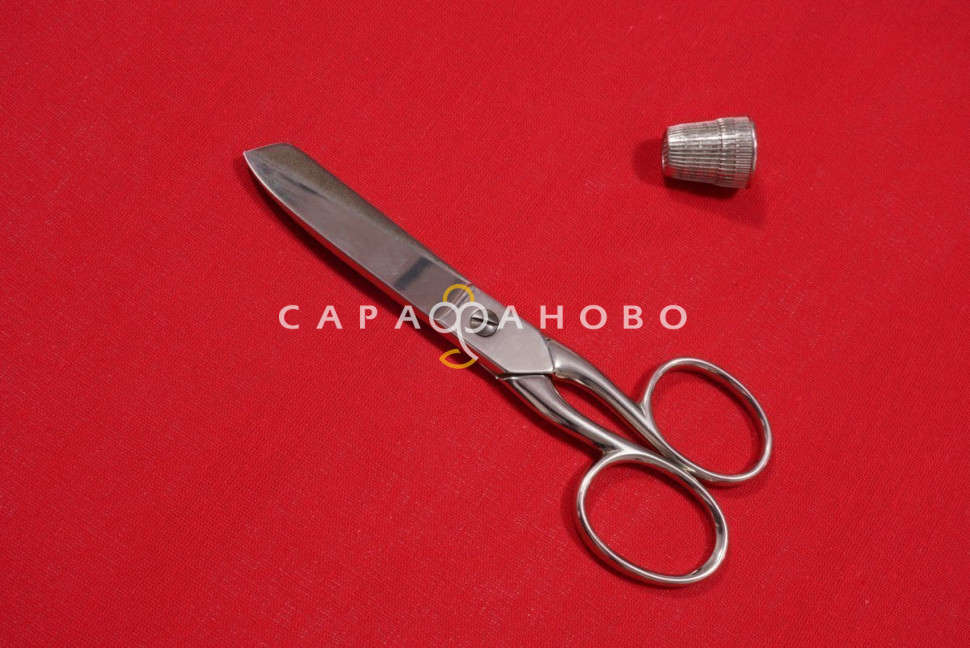 Ткань Бязь 150 см 140 гр рис. Красный вид 7