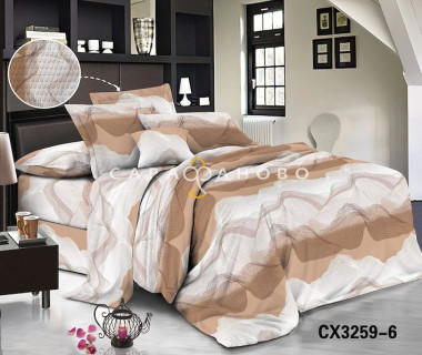 Полисатин набивной 220 см 80 гр рис 3259-6 