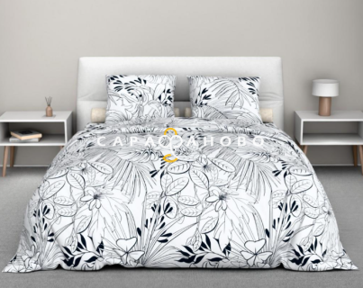 Ткань Поплин 220 см 110 гр рис 378 амазонка, 9 вид б/з