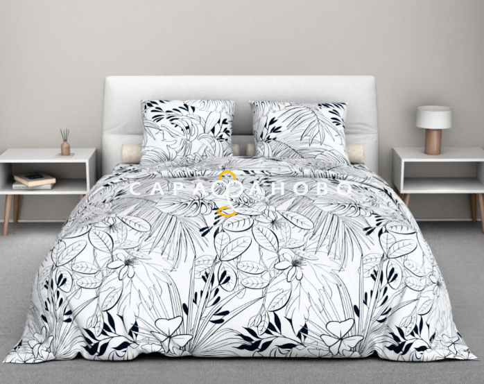 Ткань Поплин 220 см 110 гр рис 378 амазонка, 9 вид б/з