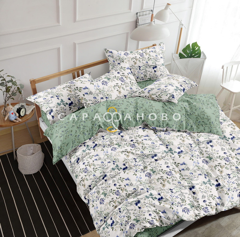 Ткань Поплин 220 см 115 гр А+В рис 1620