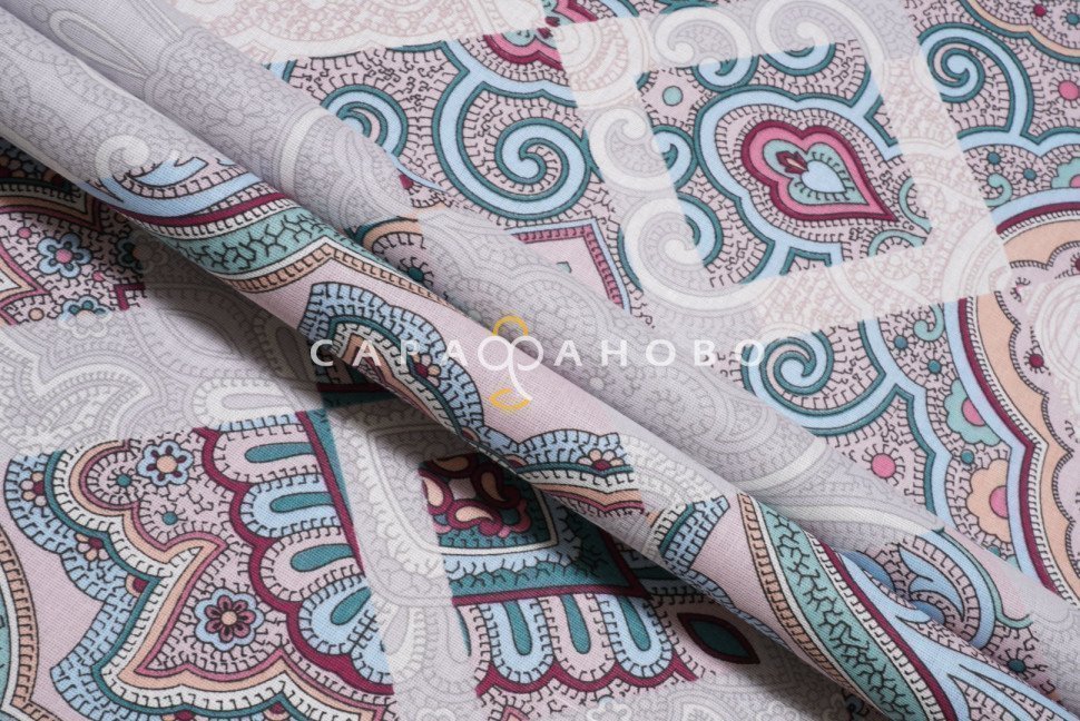 Ткань бязь 220 см рис 10882/1 Султан