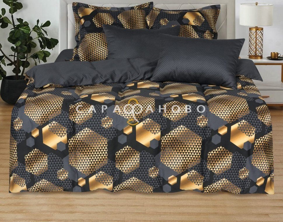 Ткань Сатин 220 см рис. 23021-2 Альберт (компаньон)