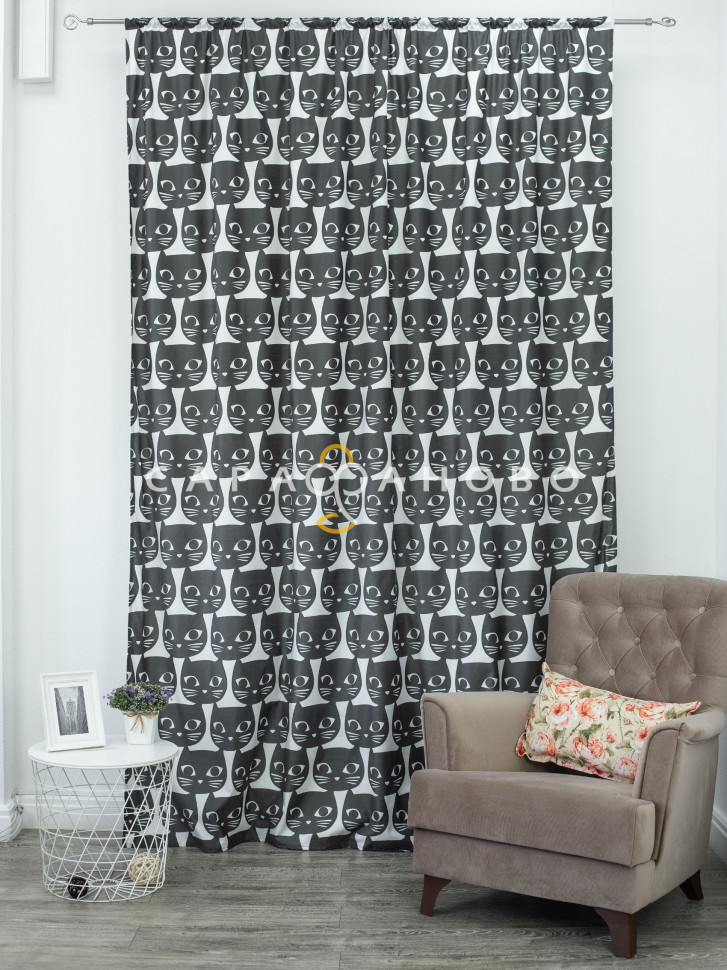 Печать сатен FB 13055-gray/300 P Pech