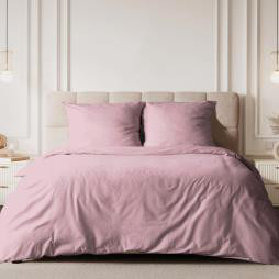 Ткань Бязь Премиум 220 см набивная арт 34 "Тейково" рис 86048 вид 4 ягодно-розовый АК 