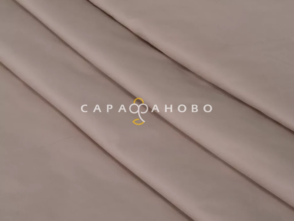 Ткань Сатин 250 см 125 гр однотонный Серо-бежевый