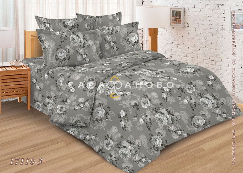 Ткань Бязь Премиум 220 см 142гр набивная арт 34 рис 17110-3м