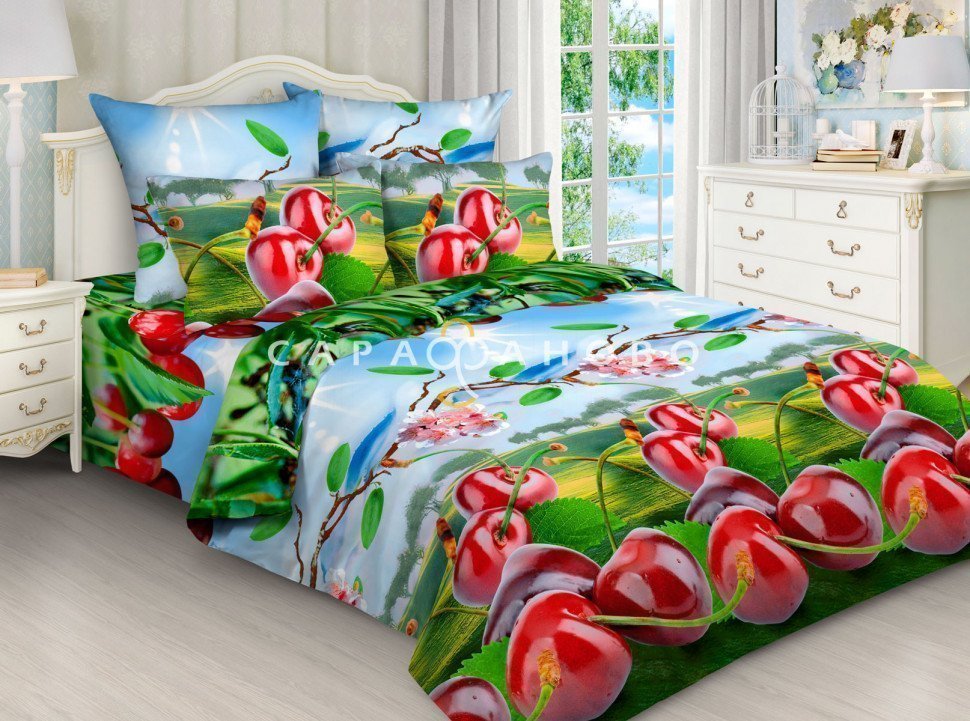 Бязь набивная 220 см рис 4435