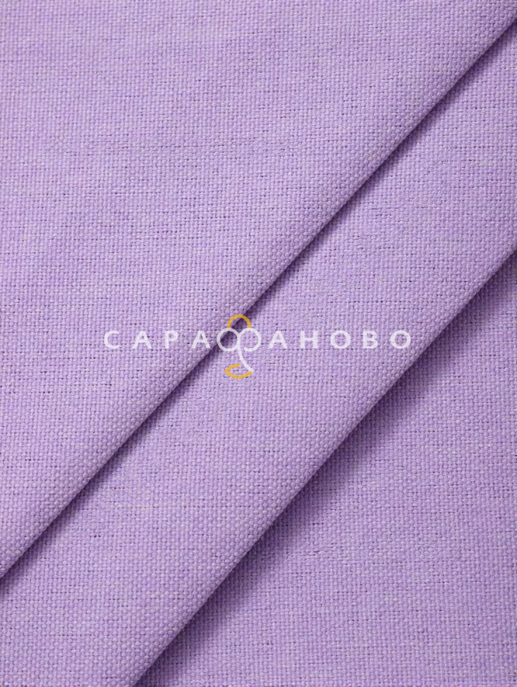 Ткань Рогожка 150 см 272 гр. Сиреневый