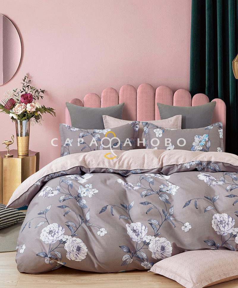 Ткань Сатин Твил набивной 235 см. 115гр. А рис. 100