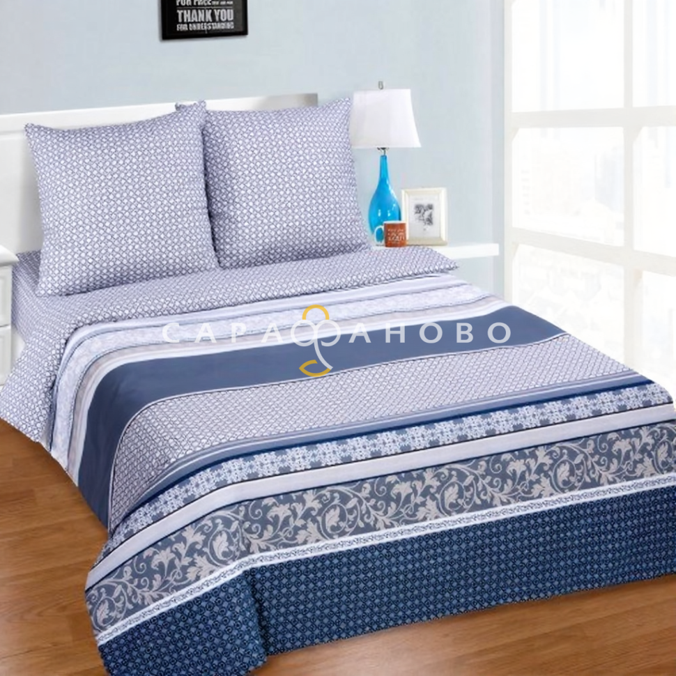 Ткань Поплин 220 см рис. 10776-1 Ника