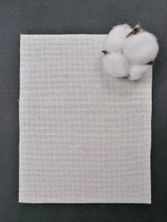 Двунитка суровая аппретированная ш. 90 см пл. 240 г / м2 ( рулон 100 м )