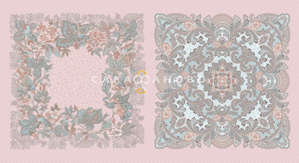 Ткань Перкаль 150 см 102 гр рис 13320-3 Liberty