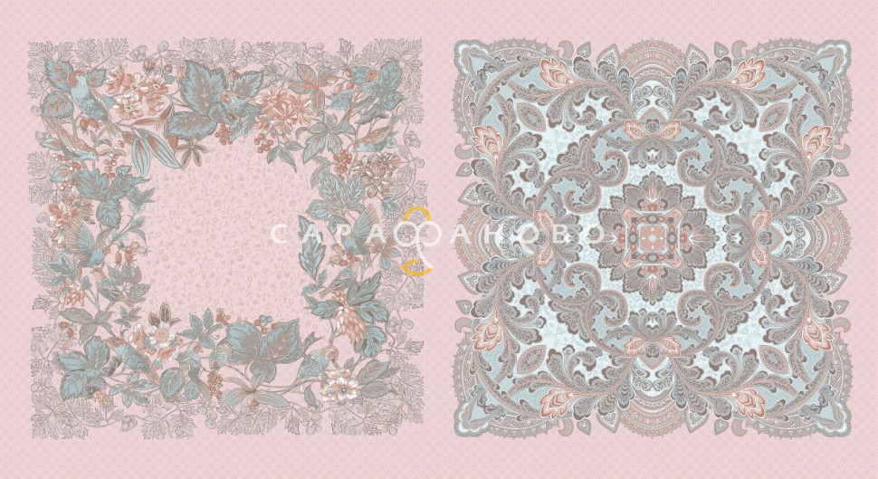 Ткань Перкаль 150 см 102 гр рис 13320-3 Liberty