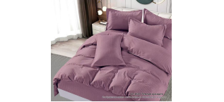 Микрофибра страйп 100% п/э 220 см (90) диз. 1х1 (17-1610) Темная орхидея, фото 1