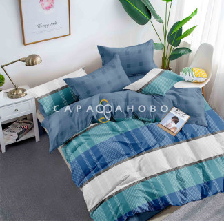 Ткань Поплин 220 см 115 гр А+В рис 1607