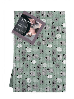 Комплект вафельных полотенец Унисон 33070-3 Black Sheep