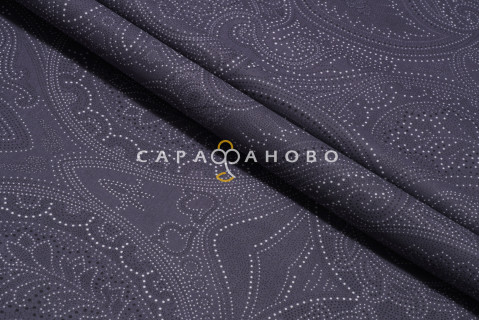 Ткань Бельевое полотно 220 см Королевский бархат black рис 21130 вид 1 (На отрез)