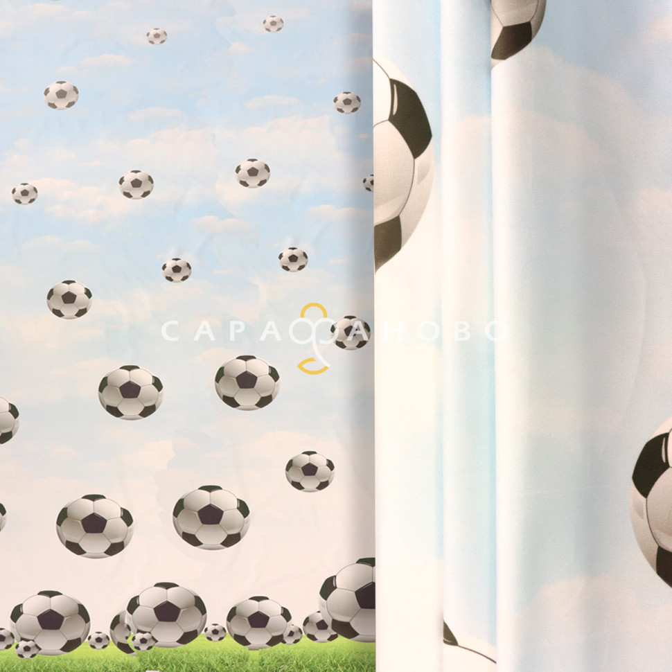 Печать сатен FB Football-blk/300 P Pech