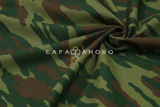 Ткань Саржа 150 см 260 гр рис 13-1 Флора
