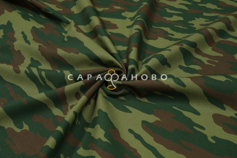 Ткань Саржа 150 см 260 гр рис 13-1 Флора