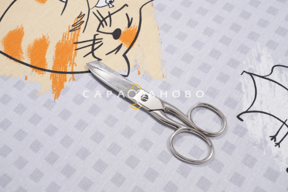 Ткань Бязь 220 см 120 гр рис Котовасия 13049-1 (основа)