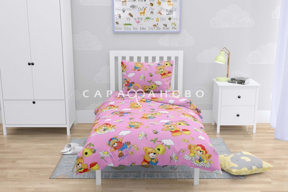 Ткань Бязь 150 см 120 гр рис. 5043-2 