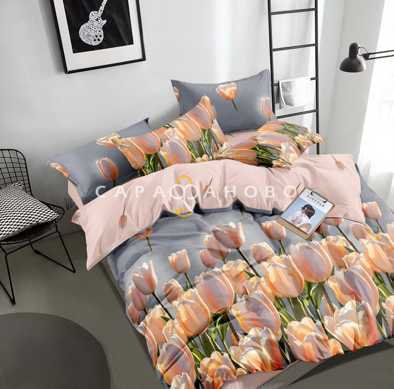 Ткань Поплин 220 см 115 гр А+В рис 1604