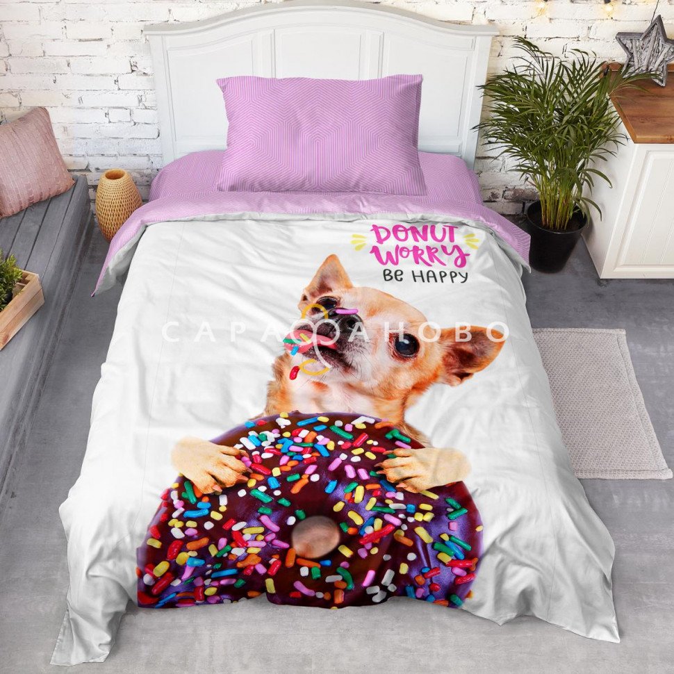 КПБ 4 YOU Dreams панно 16282-1/16258-3 Donut
