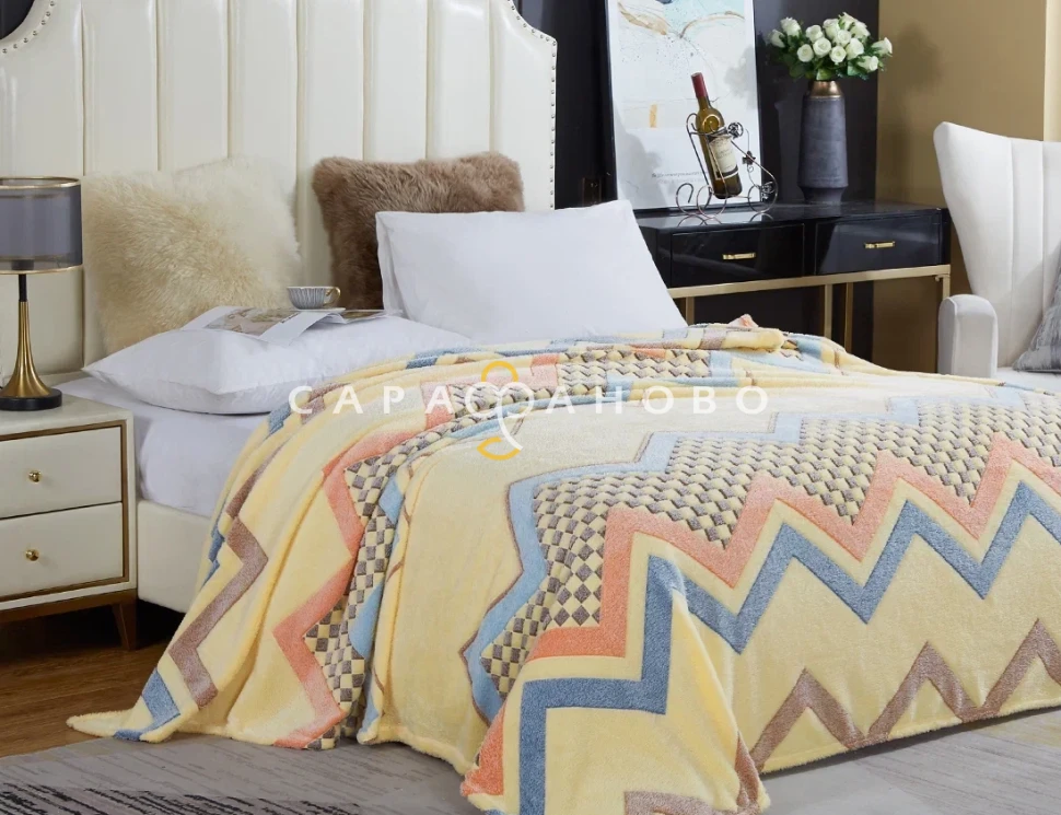 Ткань велсофт Зигзаг 160 гр/м2