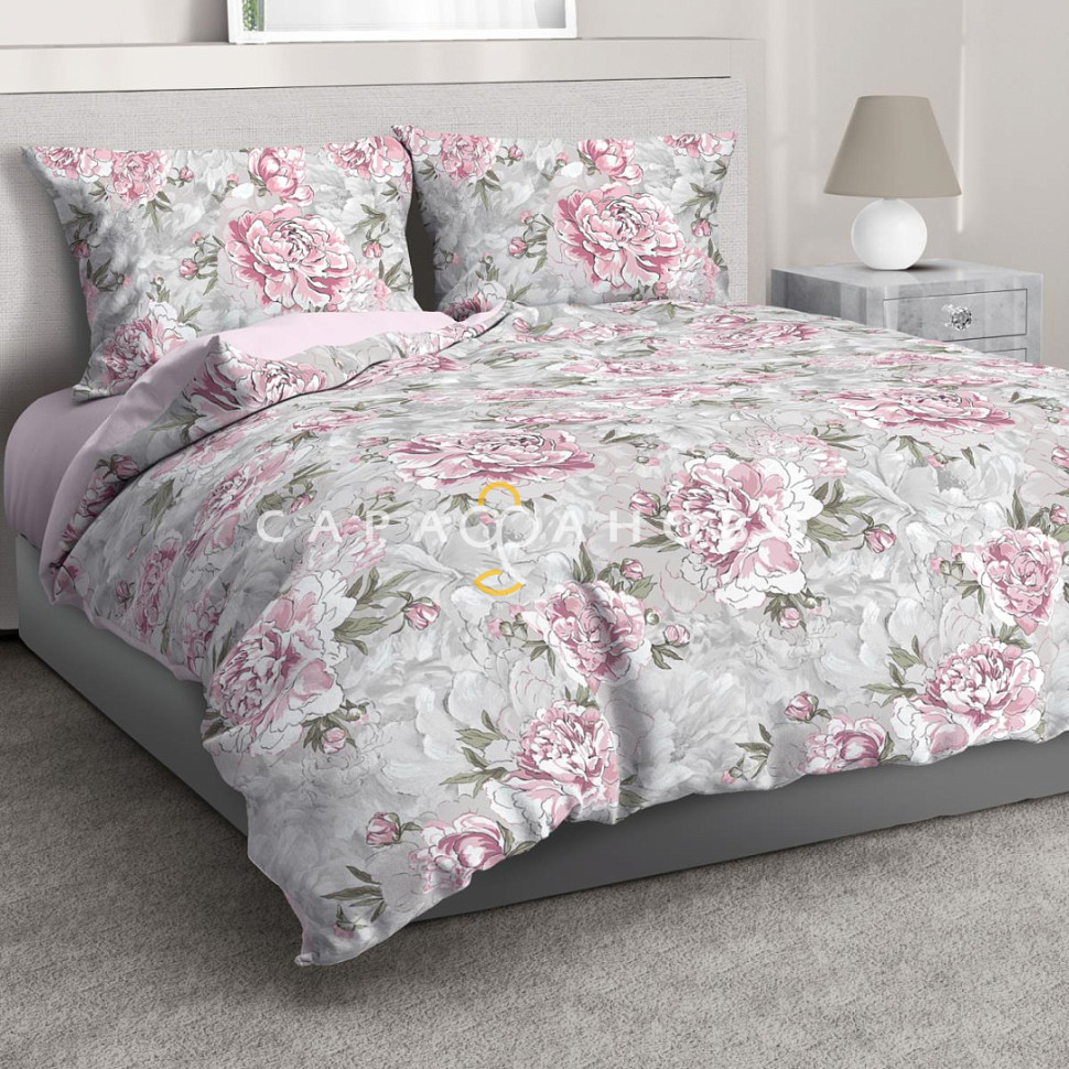 Ткань Бязь Премиум 220 см 142гр набивная арт 34 рис 50042-1