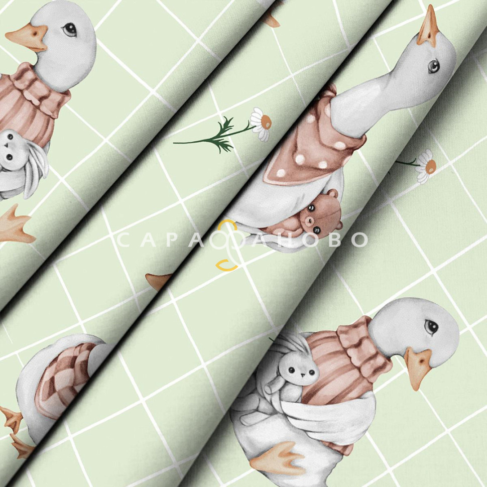 Ткань Перкаль 150 см 102 гр рис 13470-1