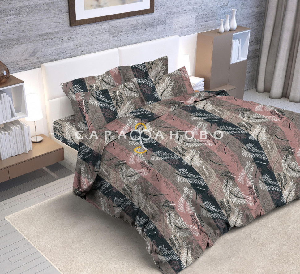 Ткань Бязь 220 см 120 г/м2 рис Р1067 вид 1