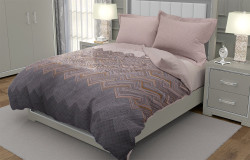 Ткань Поплин 220 см рис. 11365-1 Силуэт (основа)