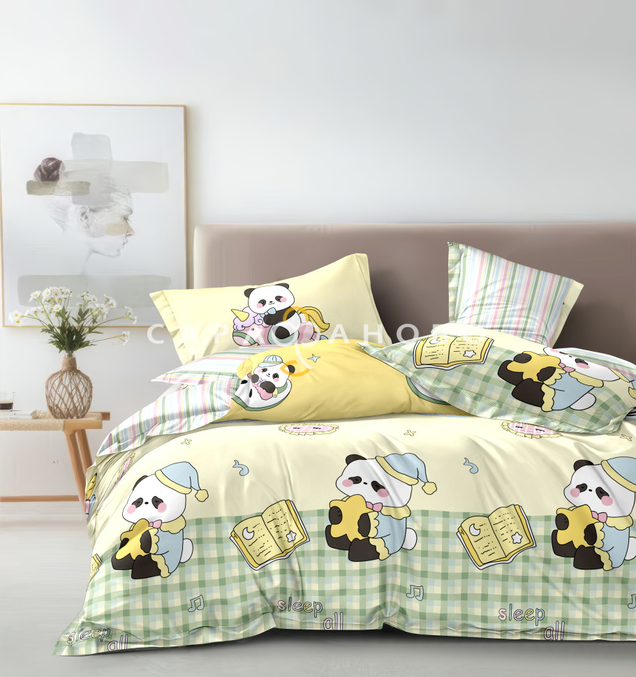 Ткань Сатин Твил набивной 235 см. 115гр. А+В рис.89