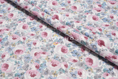 Ткань Ситец 150 см 100 гр рис 21586-1