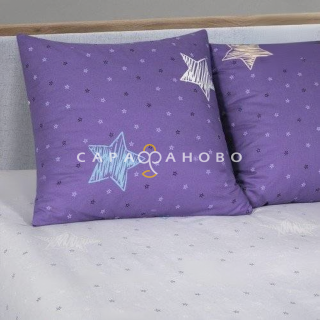 Ткань поплин 220 см "Небесная фантазия" рис 23084  вид 2