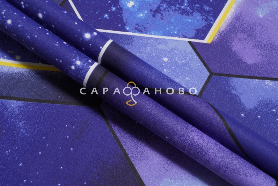 Ткань Поплин 220 см рис. 12461/1 Юпитер (основа)