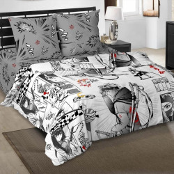 Ткань Поплин 150 см рис. 12627-1 Самурай (компаньон)