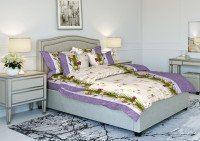 Ткань Бязь 150 см рис. 1095-1 "Ирис", миниатюра 1