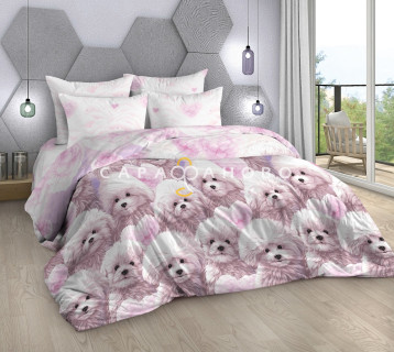 Ткань Поплин  220 см рис. Мальтипу 13541/1