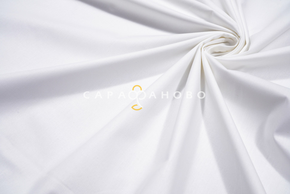 Ткань Тик отбеленный смесовой 220 см OPTICAL BLEACHED