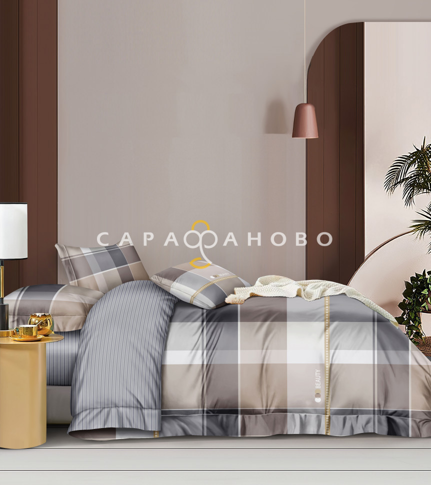 Ткань Сатин Твил набивной 235 см. 115гр. А+В рис.85