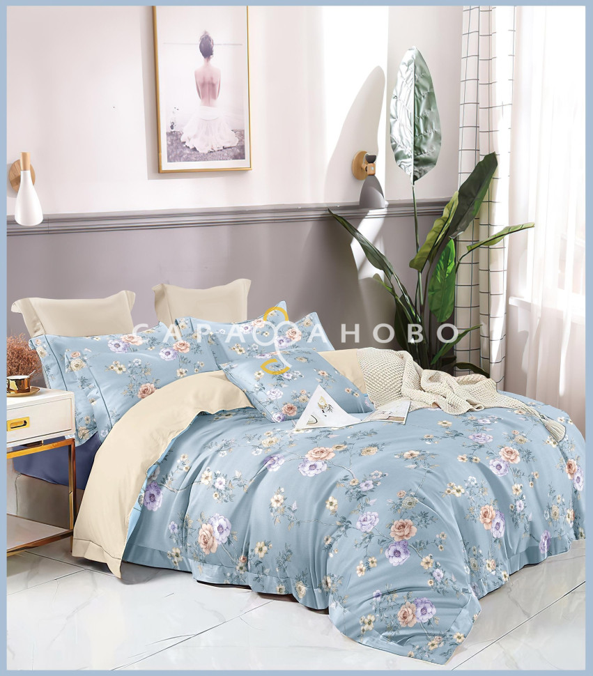 Ткань Сатин Твил набивной 235 см. 115гр. А рис. 104