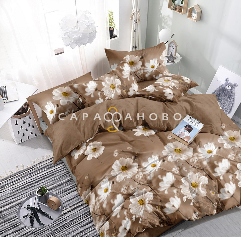 Ткань Поплин 220 см 115 гр А+В рис 1595