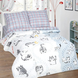 Ткань поплин 150 см рис 11473 вид 1