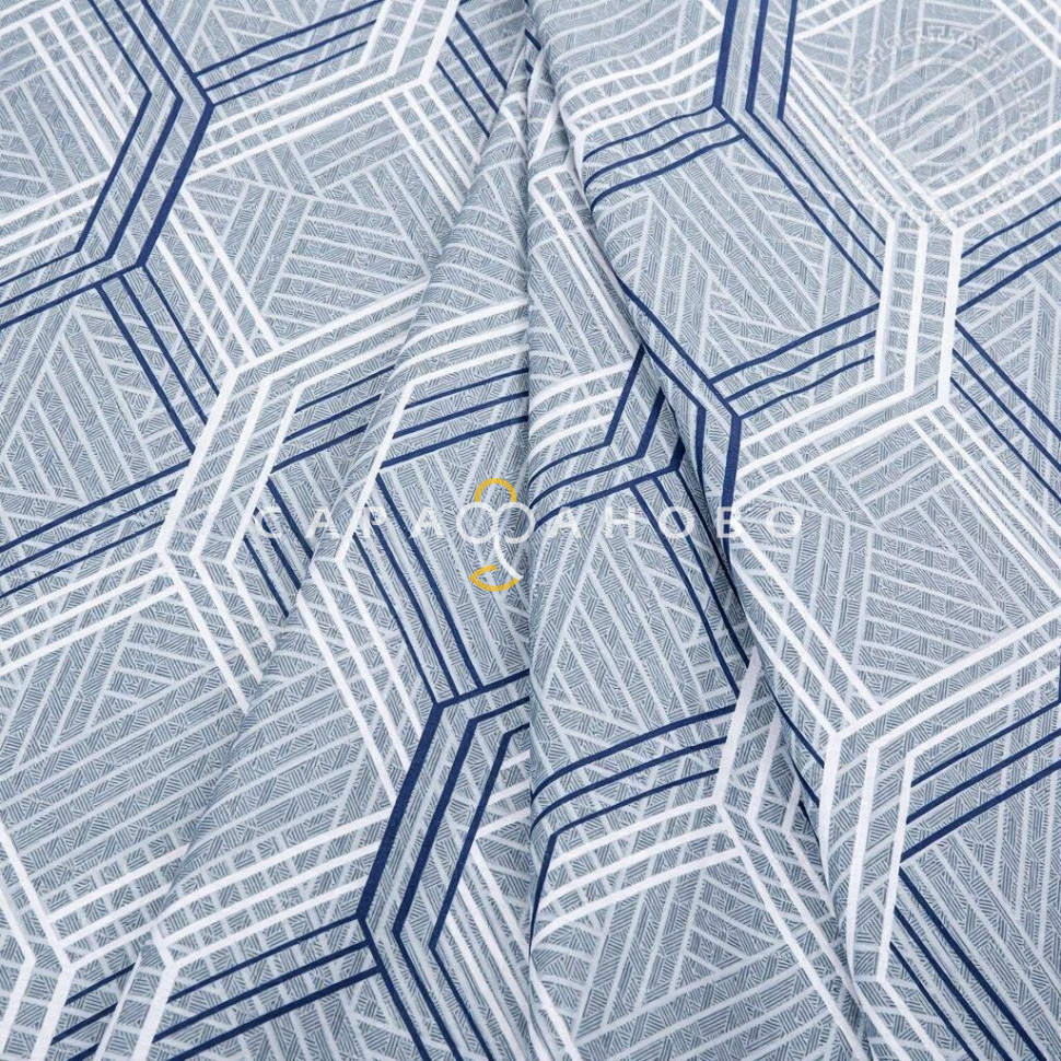 Ткань Сатин 220 см инсайт рис. 23223-1 (ОСН)