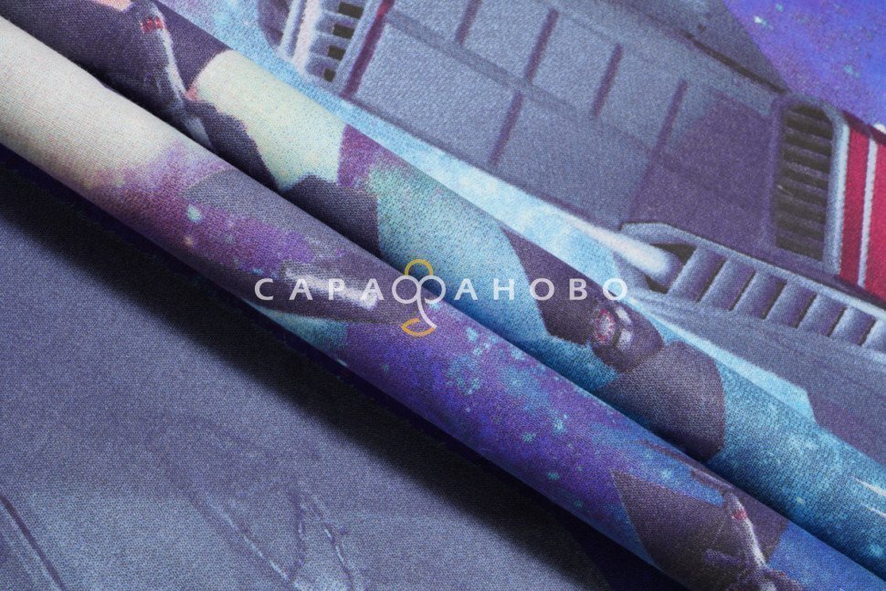 Ткань Перкаль 150 см 13049-1 Космос