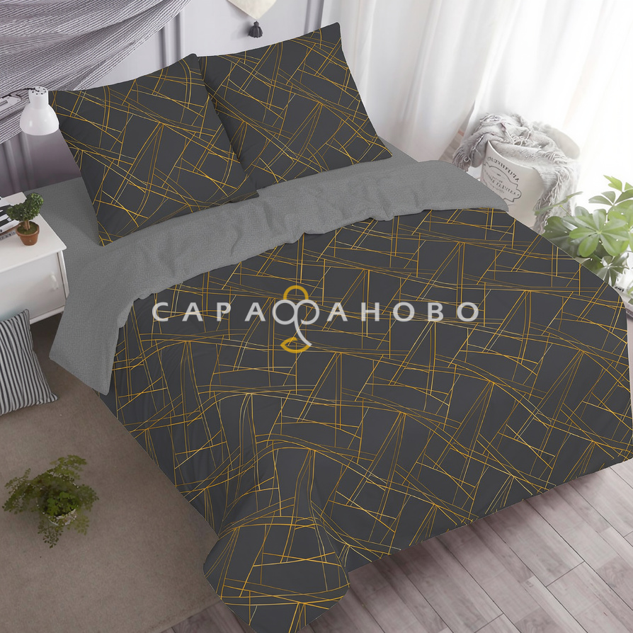 Ткань Поплин 220 см 115 гр рис. Диего 13576-1